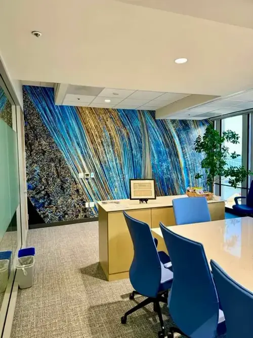 Commercial lobby wallpaper